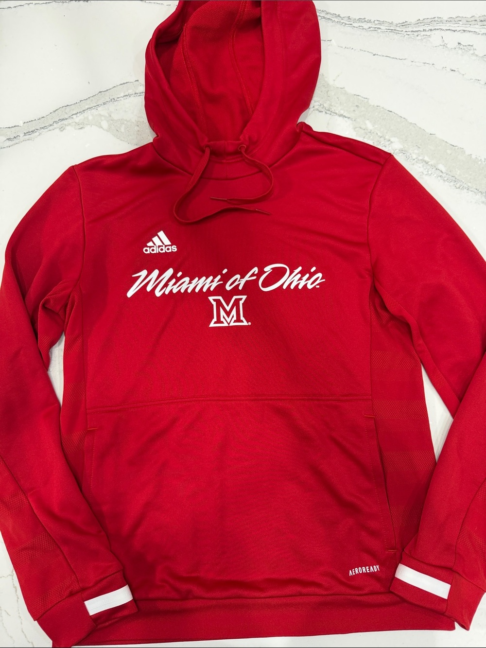 Adidas Aeroready Women’s Miami University (Ohio) Hoodie- Small